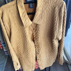 Denim&Co Warm Brown Shirt